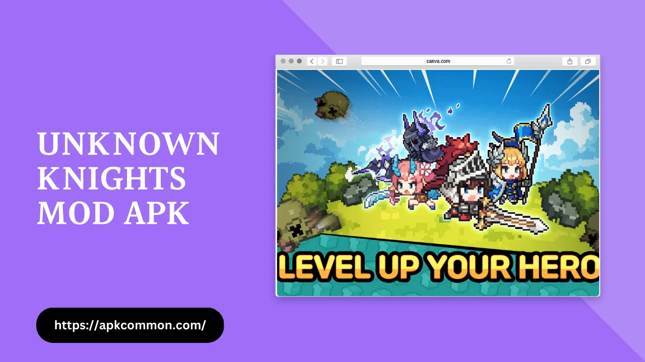 Unknown Knights Mod Apk Pixel RPG